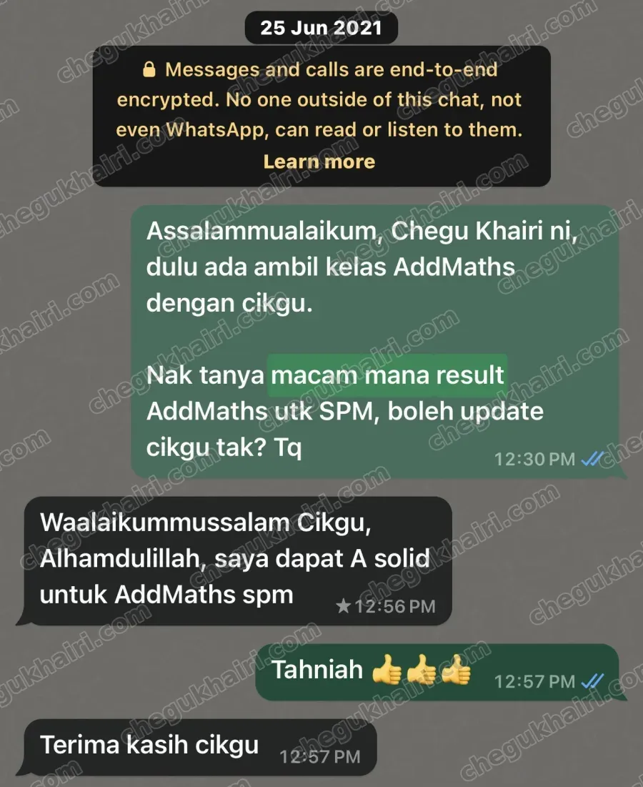 SPM 2020 - Solid A for Add Maths.