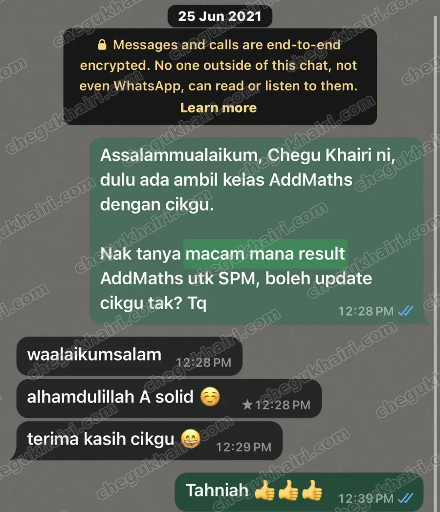 SPM 2020 - Solid A for Add Maths.
